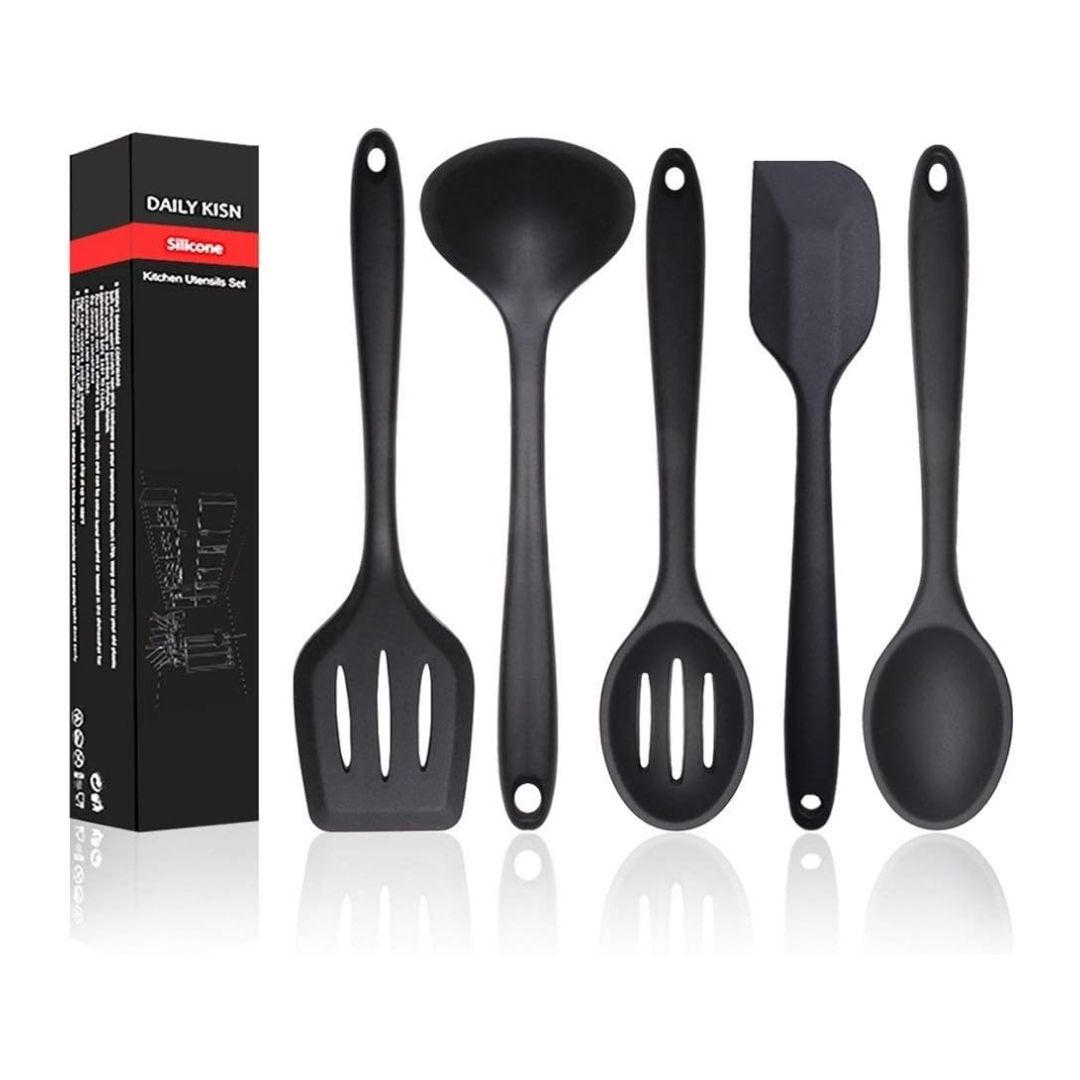 5-Piece Silicone Spatula Set