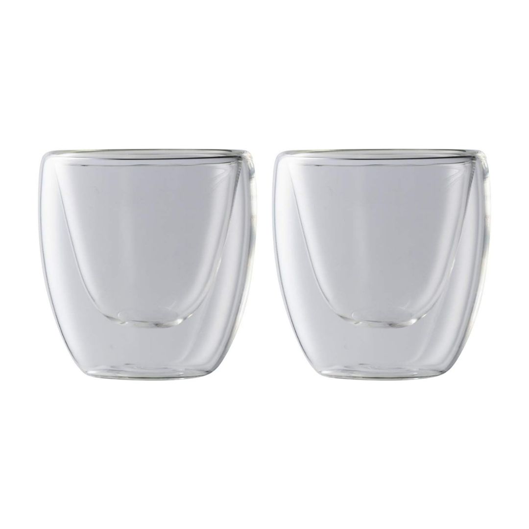 Double-Walled Glass Mug – 350ml